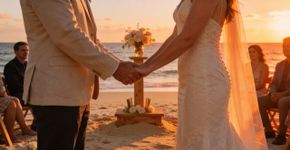 Quanto custa casar na praia em 2026? Valores, fatores e orçamento