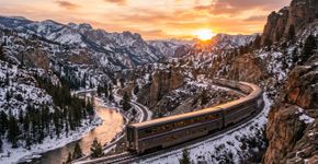 A rota de trem de passageiros mais extensa dos Estados Unidos atravessa o país como um observatório móvel, e o California Zephyr transforma a nação em uma paisagem ininterrupta