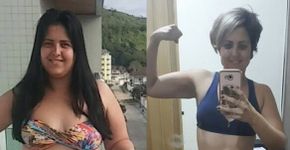Mulher perde 30 kg e doa cabelo para pacientes com câncer