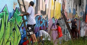 Grafite vira exposição na Unirio