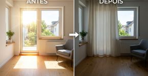 Ar-condicionado gelando e janela recebendo sol forte ao mesmo tempo é uma combinação pouco eficiente: em Singapura, fechar cortinas nos períodos mais quentes ajuda a manter o ambiente fresco por mais tempo