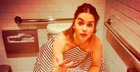 Foto no banheiro é a nova moda entre os famosos; confira