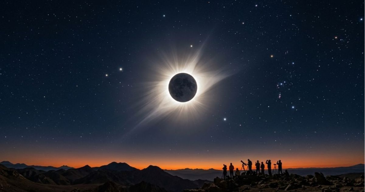 O eclipse solar mais longo do século está quase chegando: o dia se transformará em noite e não ocorrerá novamente por mais de 157 anos