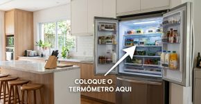 Confiar apenas no botão interno da geladeira pode não ser suficiente: no Canada, a recomendação é manter o aparelho entre 0 °C e 5 °C e usar um termômetro para conferir a temperatura regularmente
