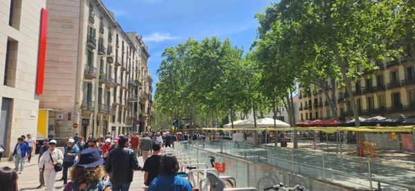 La Rambla é a avenida mais famosa e vibrante de Barcelona