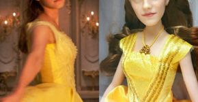 A internet não está perdoando a boneca da Emma Watson como Bela