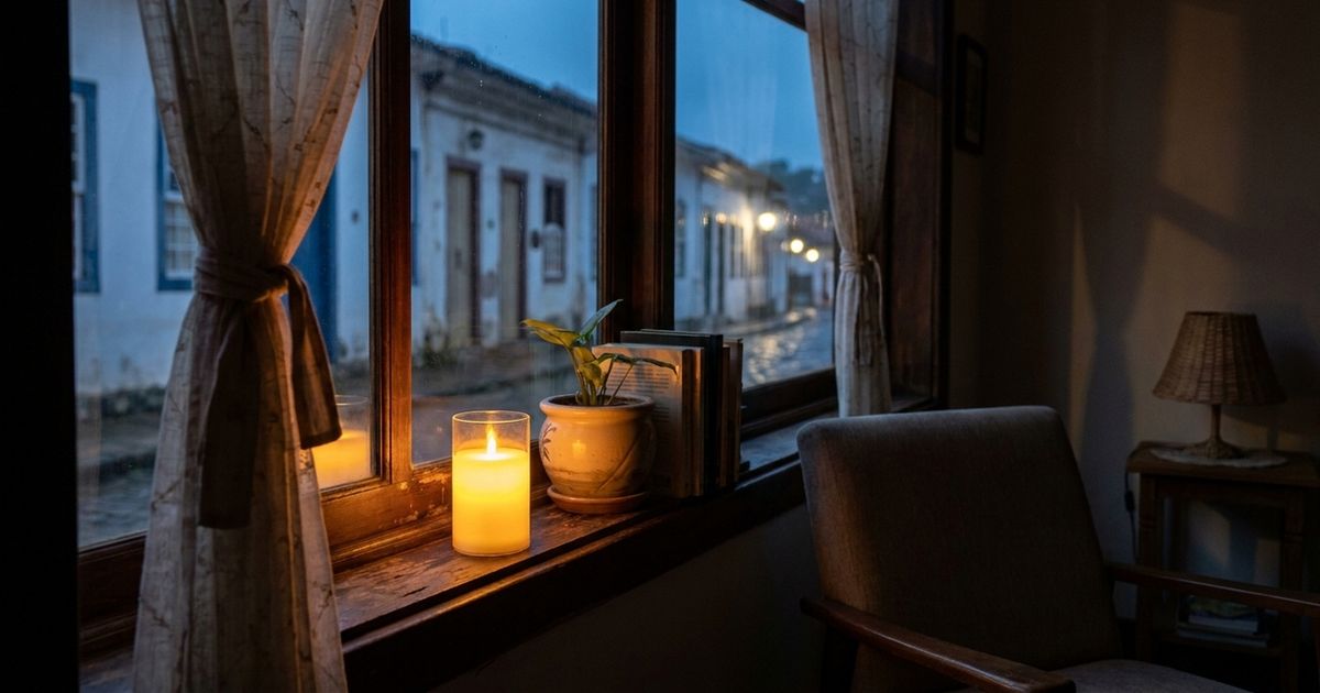 Colocar uma vela na janela durante a noite: por que é recomendado e para que serve