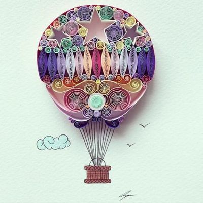 Mulher largou o emprego para se dedicar a arte (Reprodução/Instagram) 