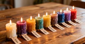 Acender uma vela da cor do seu signo pode deixar o dia mais leve, depois que experimentei essa dica nunca parei