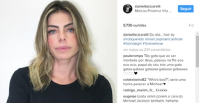 Daniela Cicarelli é chamada de Michael Jackson e não deixa quieto