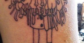 Tatuagens bem humoradas com um toque de criatividade