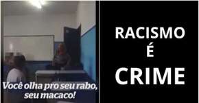 [Vídeo] Professora chama estudante negro de macaco durante aula