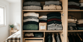 Nas casas das vovós o sabonete novo não ficava na pia mas sim dentro do guarda-roupa porque o aroma afasta a traça que fura a roupa de lã e deixa cheiro de guardado