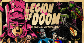Designer cria Liga de Supervilões da vida real