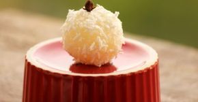 Beijinho de arroz e coco: sem lactose e saboroso