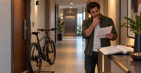 Morador recebe uma multa porque deixou bicicleta no corredor, descobre que o regimento realmente proíbe o objeto, mas percebe que a convenção nunca previu aquela penalidade da forma aplicada