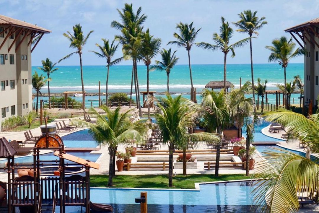 Samoa Beach Resort fica na praia de Muro Alto, em Porto de Galinhas