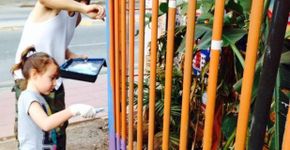 População constrói praça de bolso no centro de Curitiba