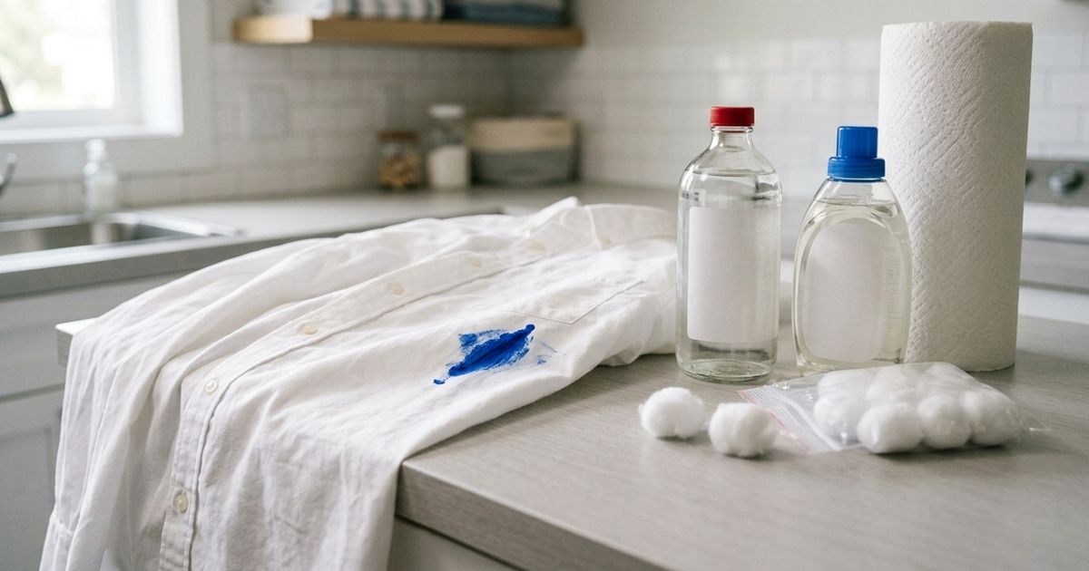 Manchas de caneta em uma roupa clara? O remédio caseiro barato que faz maravilhas