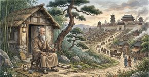 Lao Tsé, autor do Tao Te Ching: “Quem sabe que tem o bastante é rico”