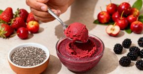 Sobremesa leve e refrescante que apoia o pós-treino e hidrata