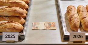 Quantos pães franceses você compra hoje com o mesmo dinheiro de um ano atrás?