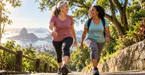 Após os 50 anos, caminhar 30 minutos por dia pode trazer mudanças no fôlego, no sono e na disposição em poucas semanas, mas exige alguns cuidados