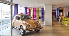 Hotel em Santa Catarina tem quartos para amantes do Fusca