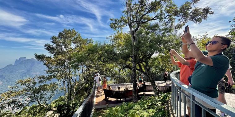 Featured main: Novo mirante no Corcovado revela ângulo inédito