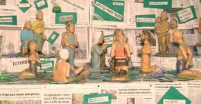 Presépio com casal gay é retirado de exposição no Rio