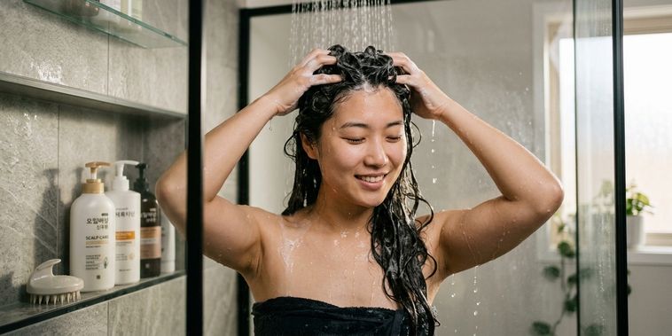 Featured main: Lavar o cabelo à moda coreana: 4 regras de ouro para fios saudáveis e cheios de vida