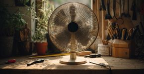 Jogar fora o ventilador estragado é desperdiçar peças valiosas