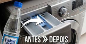 Especialistas alemães explicam: “Para deixar as toalhas macias e perfumadas, basta adicionar um pouco de vinagre branco durante a lavagem”