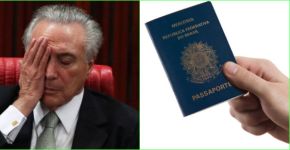 A produção de passaportes está suspensa no Brasil devido a crise