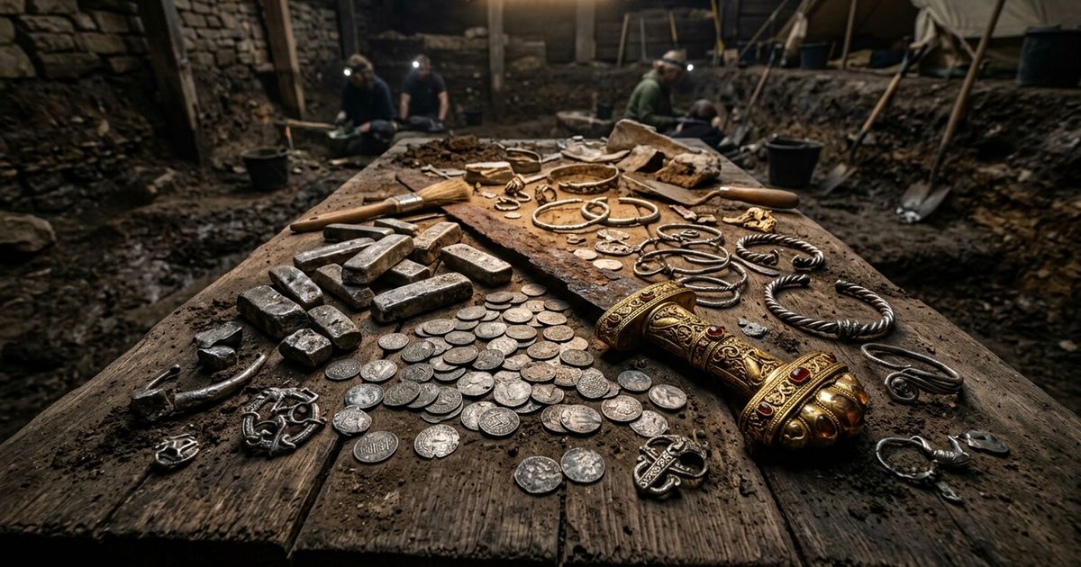Tesouro viking de 1.100 anos é encontrado e revela a verdadeira fonte de riqueza dos guerreiros nórdicos