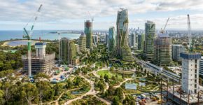 A Austrália constrói sua primeira cidade em 100 anos e já possui um circuito verde de 2,2 km, 10.000 casas e um parque central de 2 hectares
