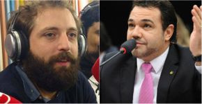 Gregório Duvivier e Marco Feliciano batem boca ao vivo