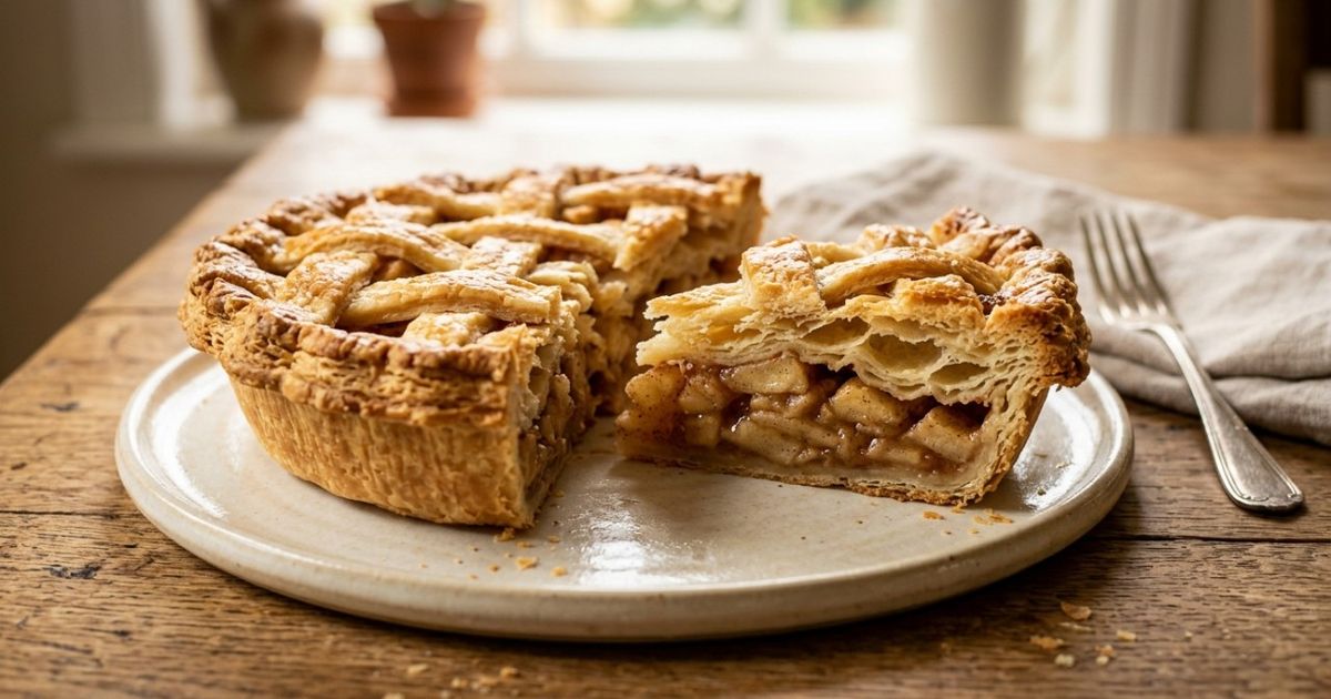 O segredo da massa de torta mais folhada não está em colocar mais manteiga: manter pedaços visíveis de manteiga bem gelada é o que cria pequenas camadas quando ela derrete no forno