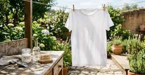 Como clarear roupas brancas naturalmente sem água sanitária