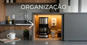 Eletrodomésticos na bancada da cozinha ficaram ultrapassados: a nova tendência traz mais praticidade e um visual elegante ao ambiente