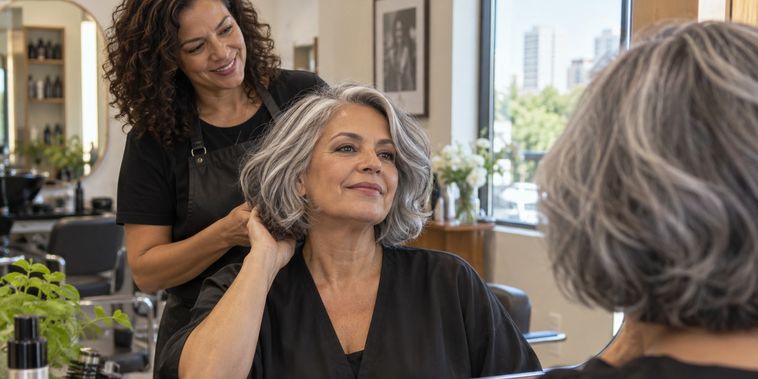 Featured main: Adeus aos fios sem graça: cortes modernos valorizam cabelos grisalhos e rejuvenescem o visual em até 10 anos