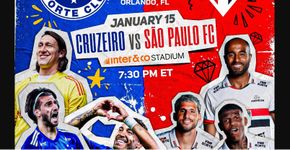 Cruzeiro x São Paulo na Florida Cup – Onde assistir, horários e prováveis escalações