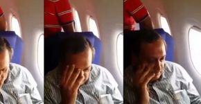 Indiana publica vídeo expondo homem que tocou em seu corpo em voo