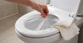 Colocar plástico filme ao redor do vaso sanitário: por que é recomendado e para que serve