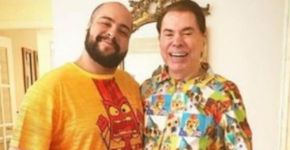 Tiago Abravanel mostra look de Silvio Santos em festa do pijama