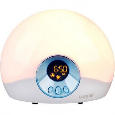 Esta luminária que reproduz o nascer do sol 