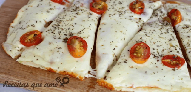 Inacreditável de tão gostosa: você vai amar essa pizza sem glúten com 4 ingredientes