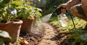 A receita caseira que acaba com as formigas do jardim em um minuto