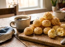 Featured side: Pão de queijo no liquidificador: uma receita fácil com poucos ingredientes que resulta num pão fofinho e pronto em minutos