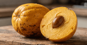 A fruta de ouro que tem gosto de doce de leite e cor de gema de ovo